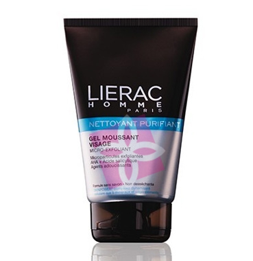 Lierac Homme Linea Detersione Gel Detergente Microesfoliante Viso Uomo 100 ml