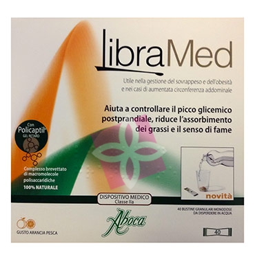 Aboca Linea Dispositivi Medici Controllo del Peso Libramed Granulare 40 Buste