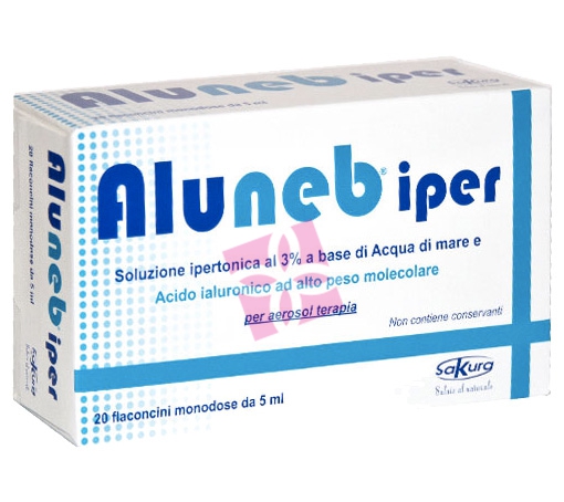 Sakura Linea Dispositivi Medici Aluneb Iper Soluzione da Nebulizzare 15 Fiale