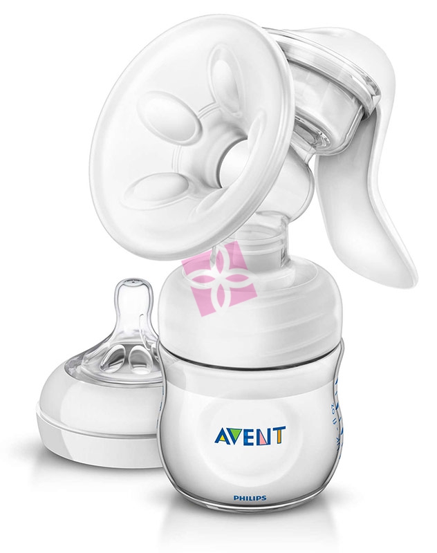 Avent Linea Allattamento Neonato Tiralatte Manuale Natural SCF330/20 con Petali