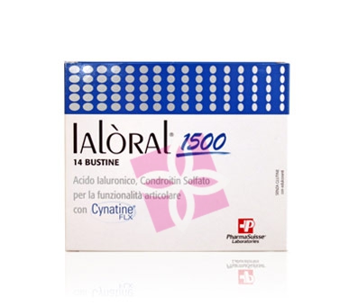 PharmaSuisse Linea Articolazioni Sane Ialoral 1500 Integratore 14 Buste