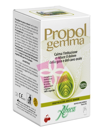 Aboca Linea Dispositivi Medici Gola Propol Gemma Spray No Alcool Bambini 30 ml