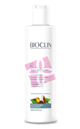 Bioclin Linea Capelli Bio-Squam Shampoo Forfora Grassa Cute Sensibile 200 ml