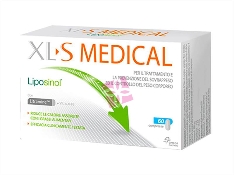 XLS Medical Linea Controllo del Peso Liposinol Integratore 60 Compresse