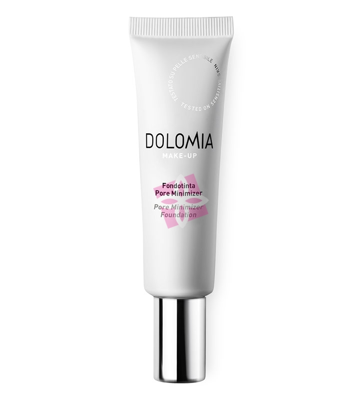 Dolomia Linea Trucco Viso Fondotinta SPF10 Pore Minimizer Opacizzante Noce