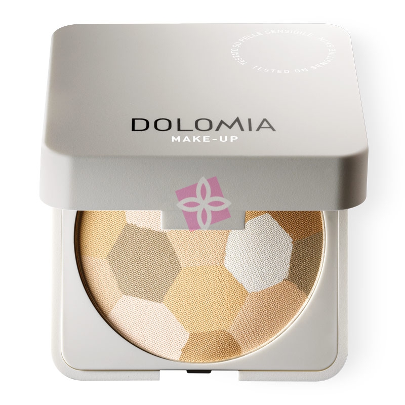 Dolomia Linea Trucco Viso Cipria Compatta Satinata e Trasparente Orchidea