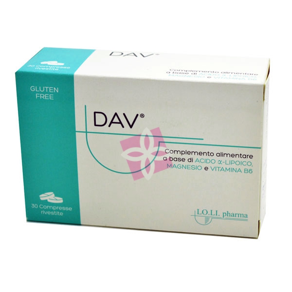 Lo.Li.Pharma Linea Minerali e Vitamine DAV Integratore Alimentare 30 Compresse