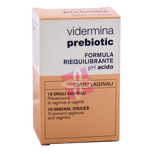 Vidermina Linea Dispositivi Medici Prebiotic 10 Ovuli Riequilibranti Provitamina