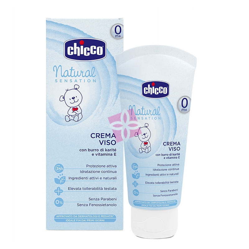 Chicco Linea Cura Bambini Natural Sensation Crema Viso Idratante 50 ml