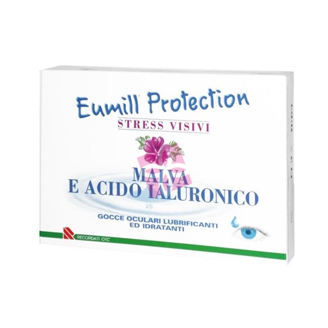 Recordati Linea Benessere Occhi Eumill Protection Collirio 10 Flaconcini Monodos