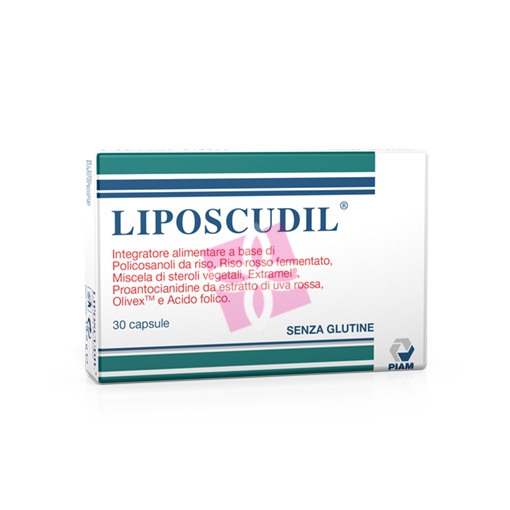 Piam Linea Colesterolo Trigliceridi Liposcudil Integratore 30 Capsule