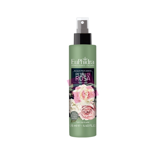 EuPhidra Linea Floreali Acqua Profumata Tonificante Petali di Rosa 125 ml