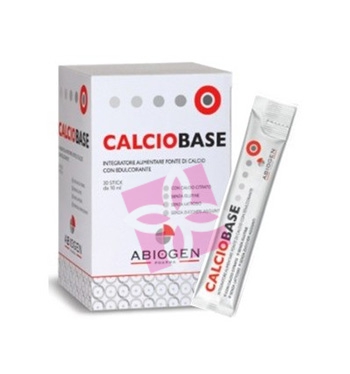 Abiogen Pharma Linea Salute Ossea Calciobase Integratore Alimentare 30 Stick