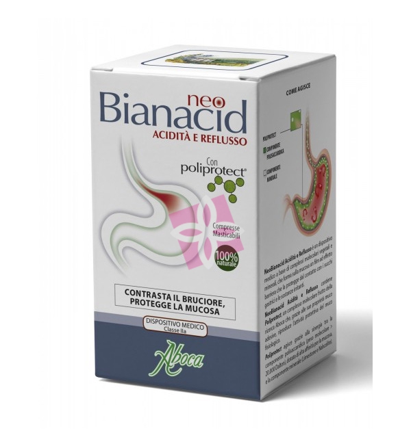 Aboca Linea Dispositivi Medici neo Bianacid Integratore Alimentare 14 Compresse