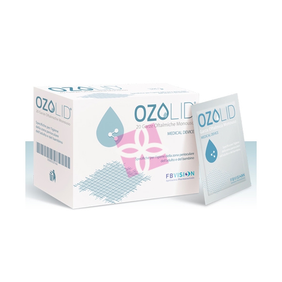 FB Vision Linea Dispositivi Medici Ozolid 20 Salviette Oculari Detergent Monouso
