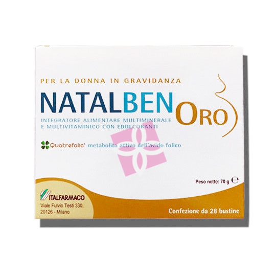 Italfarmaco Linea Allattamento Natalben Oro Integratore Alimentare 28 Buste