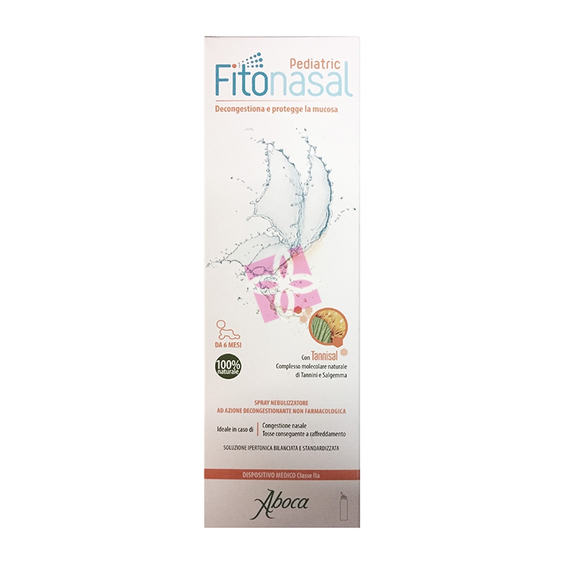 Aboca Linea Dispositivi Medici Fitonasal Pediatric Spray Nebulizzatore 125 ml