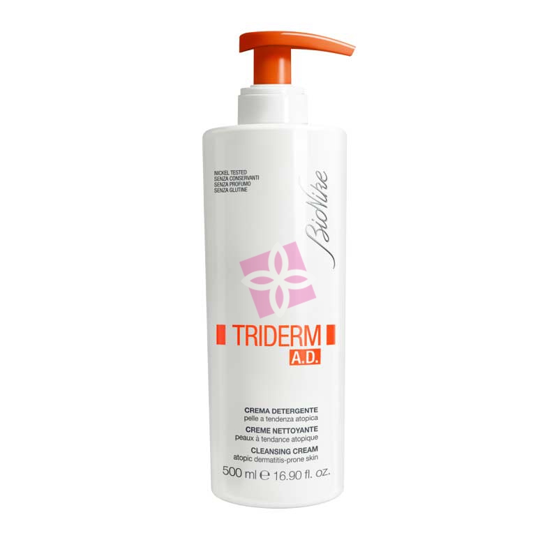 BioNike Linea Triderm Pelli Sensibili AD Crema Detergente Delicata Corpo 500 ml