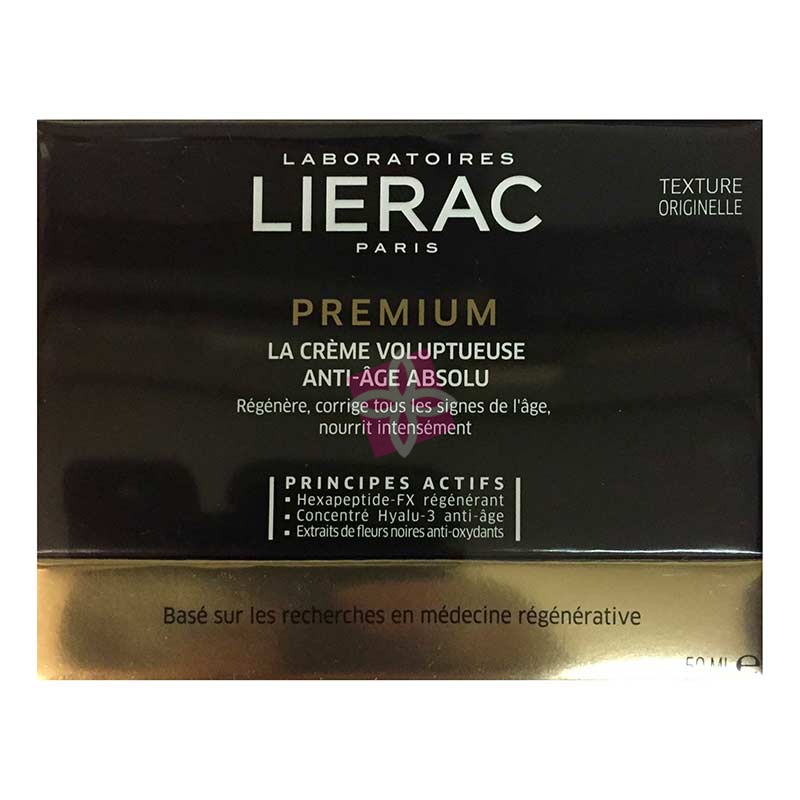 Lierac Linea Premium La Creme Voluptueuse Absolu Anti-Et Globale Viso 50 ml