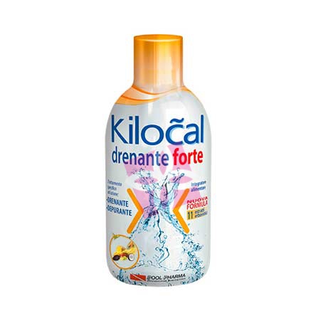 Kilocal Linea Drenante Forte Integratore Alimentare Depurativo 500 ml Tropical