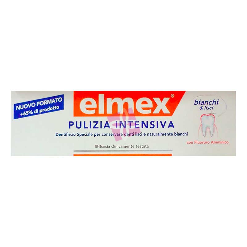 elmex Linea Igiene Dentale Quotidiana Dentifricio Pulizia Bianco Intenso 50 ml