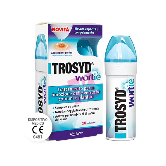 Giuliani Linea Mani e Piedi Sani Trosyd Wortie Sistema Congelamento Verruche