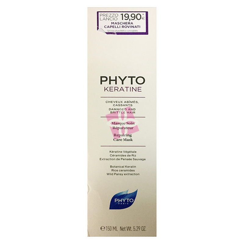 Phyto Linea Capelli Rovinati Phytokeratine Maschera Idratante Riparatrice 150 ml