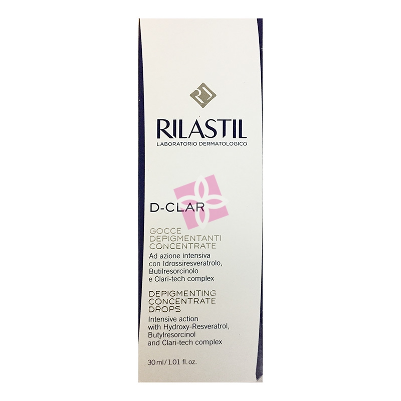 Rilastil Linea D-Clar Trattamenti Depigmentanti Macchie Concentrato Gocce 30 ml