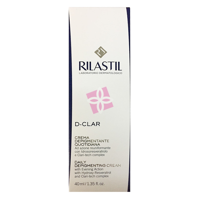 Rilastil Linea D-Clar Trattamenti Depigmentanti Macchie Crema Uniformante 40 ml