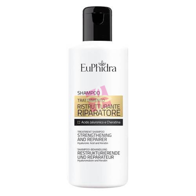 EuPhidra Linea Capelli Shampoo Trattamento Ristrutturante Riparatore 200 ml