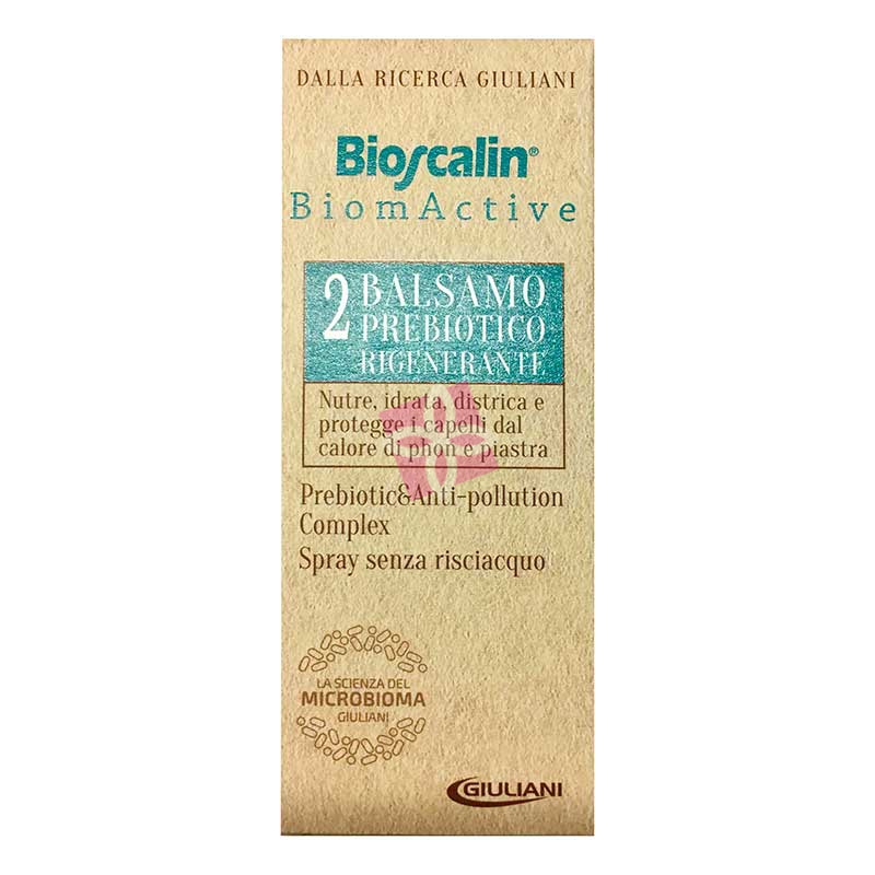 Bioscalin Linea BiomActive Balsamo Prebiotico Equilibrante Anti-Pollution 100 ml