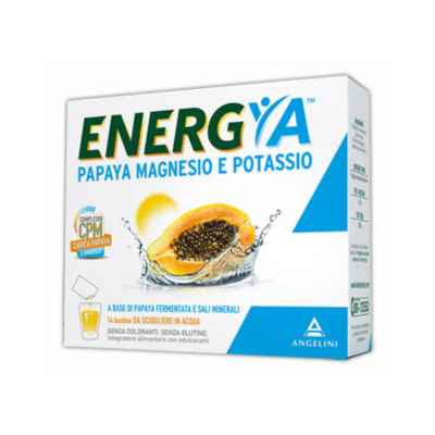 Body Spring Linea Energia e Benessere Papaya Magnesio Potassio 14 Buste